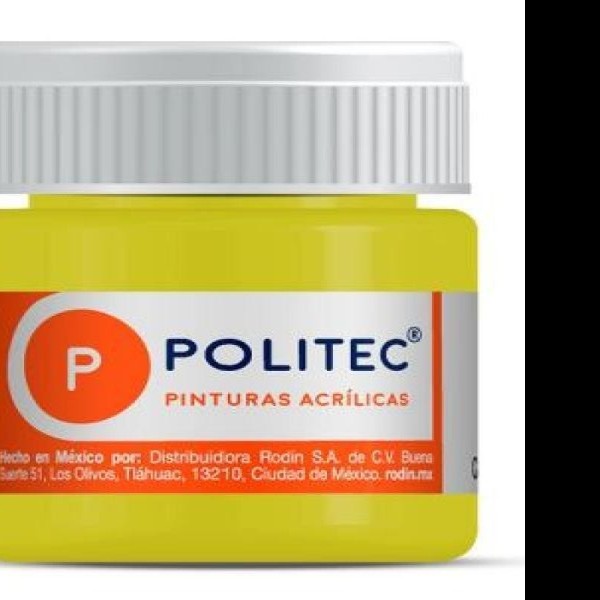 PINTURA ACRILICA POLITEC 30ML. LIMON HANZA 307 PZA